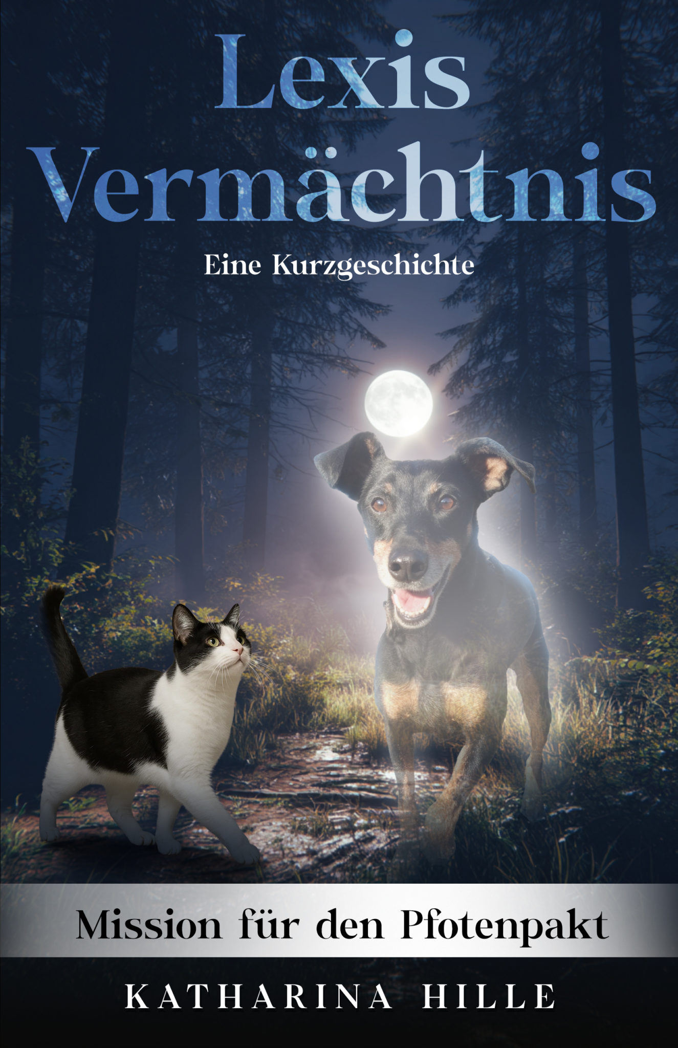 Schnurri und Lexi, die Helden aus "Lexis Vermächtnis", sind bei Vollmond unterwegs im Wald – auf dem Weg zu einer spektakulären Rettungsaktion.