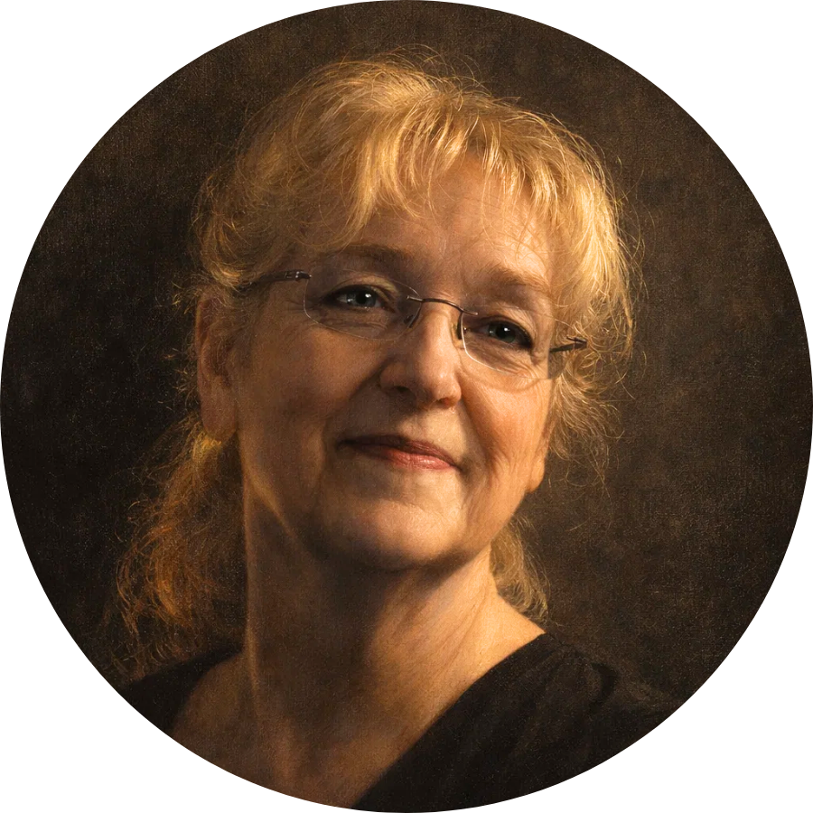 Porträtfoto von Katharina Hille, Autorin der Pfotenpakt-Saga, der Astro-Biografie von Maria Stuart, sowie Entwicklerin der Pfotenastrologie